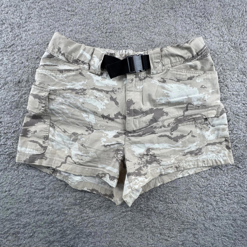 Mountain Hardwear‎ Women's Cargo Shorts Size 4 Camouflage 36" Hiking